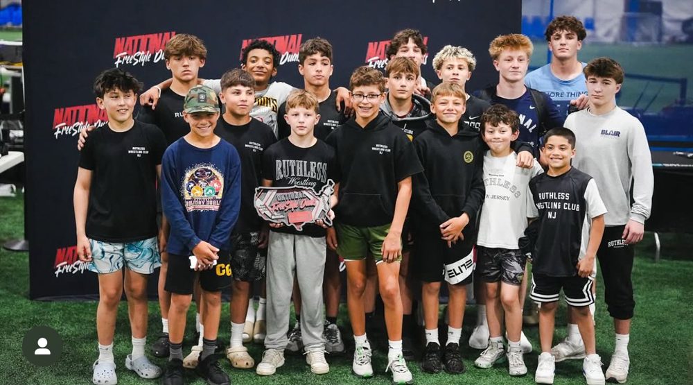 Ruthless Wrestling Club training moment